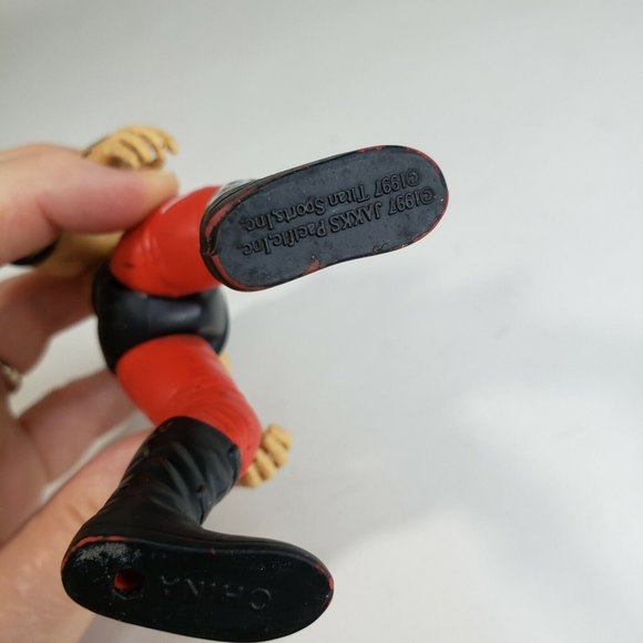 Vintage 1997 Jerry King Lawler WWE Jakks Superstars Wrestling Figurine - Picture 6 of 9